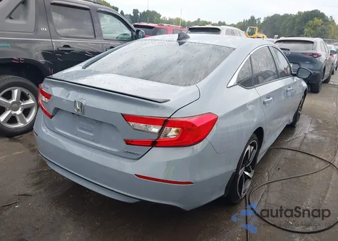 2021 Honda Accord Sport from USA, damaged, VIN 1HGCV1F3XMA111047